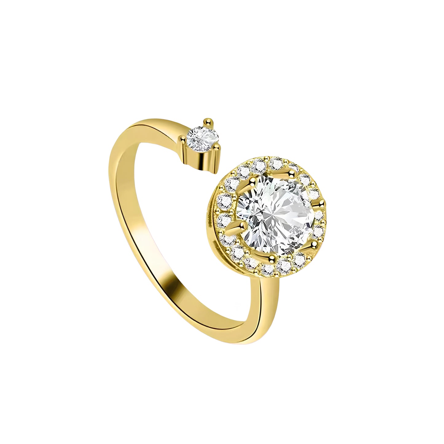 Bague anti-stress perle