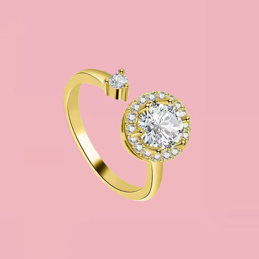 Bague d’anxiété Ajustable - Lila