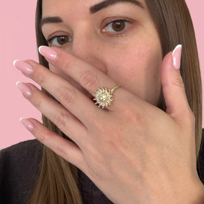 Bague d’anxiété Ajustable - Daisy