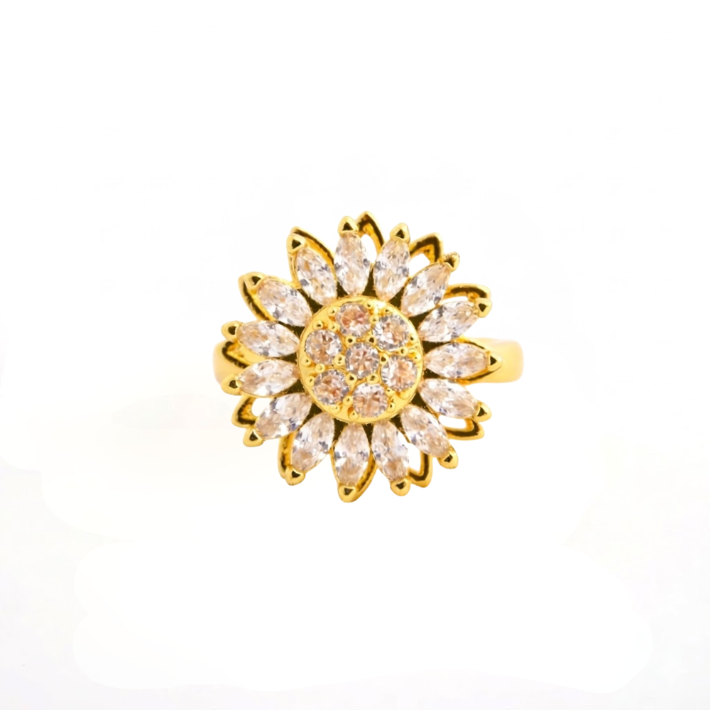 Bague anti-stress Ajustable - Daisy