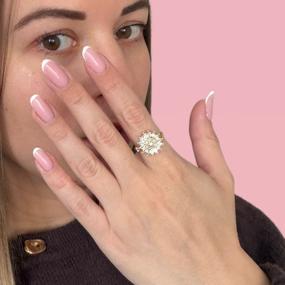 Bague d’anxiété Ajustable - Daisy