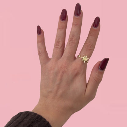 Bague d’anxiété Ajustable - Sunshine