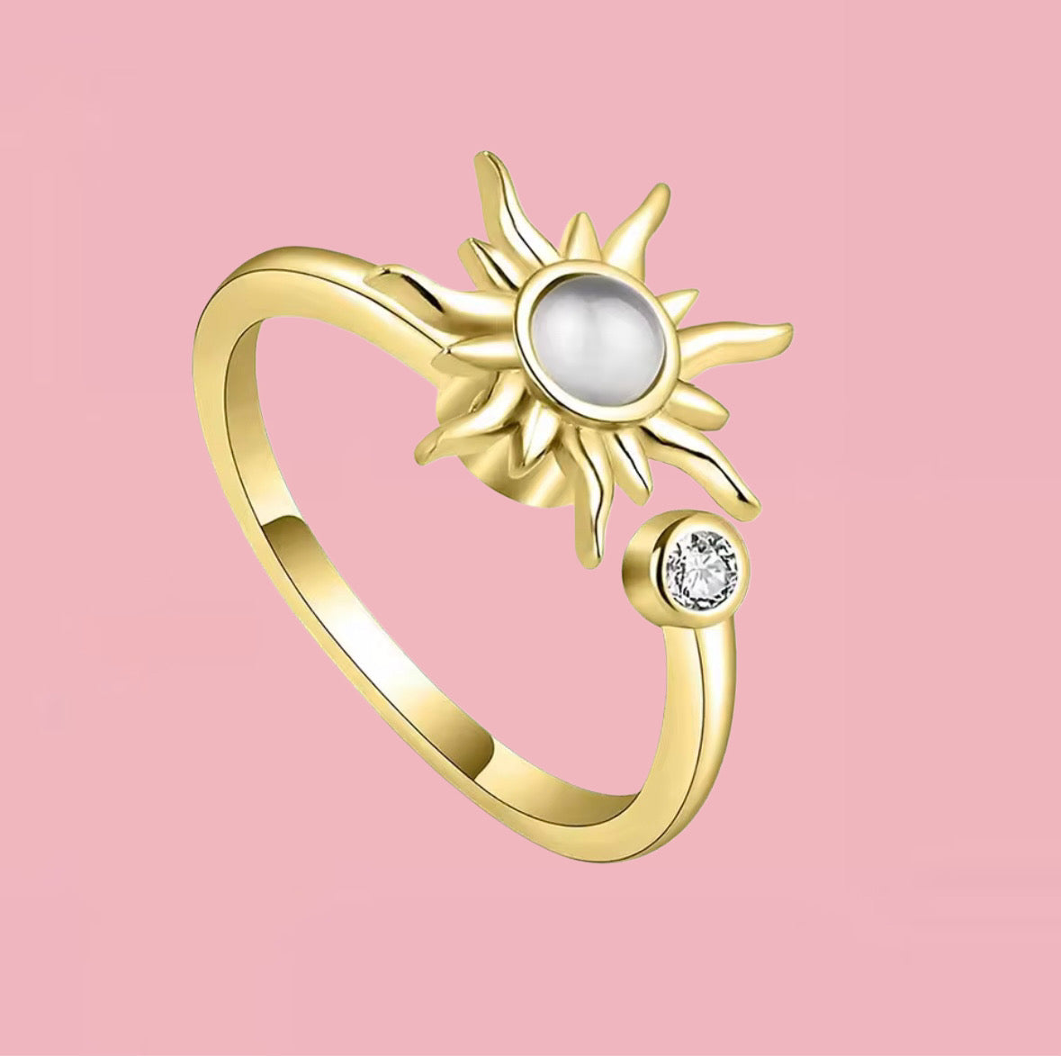 Bague d’anxiété Ajustable - Sunshine