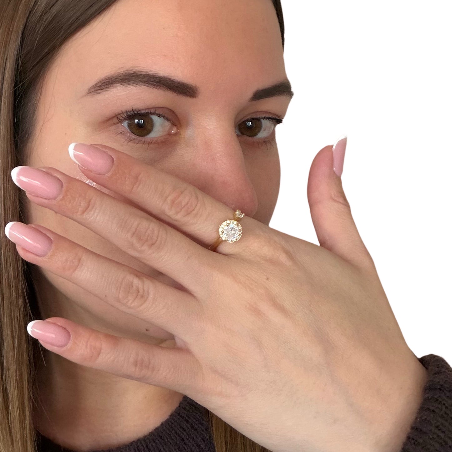 Bague anti-stress perle 