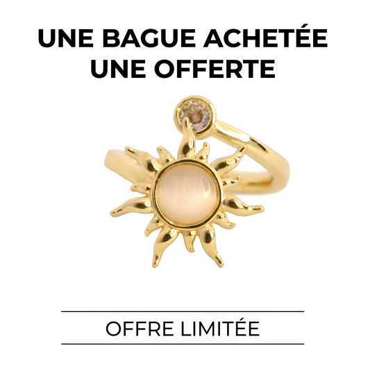 Bague anti-stress soleil