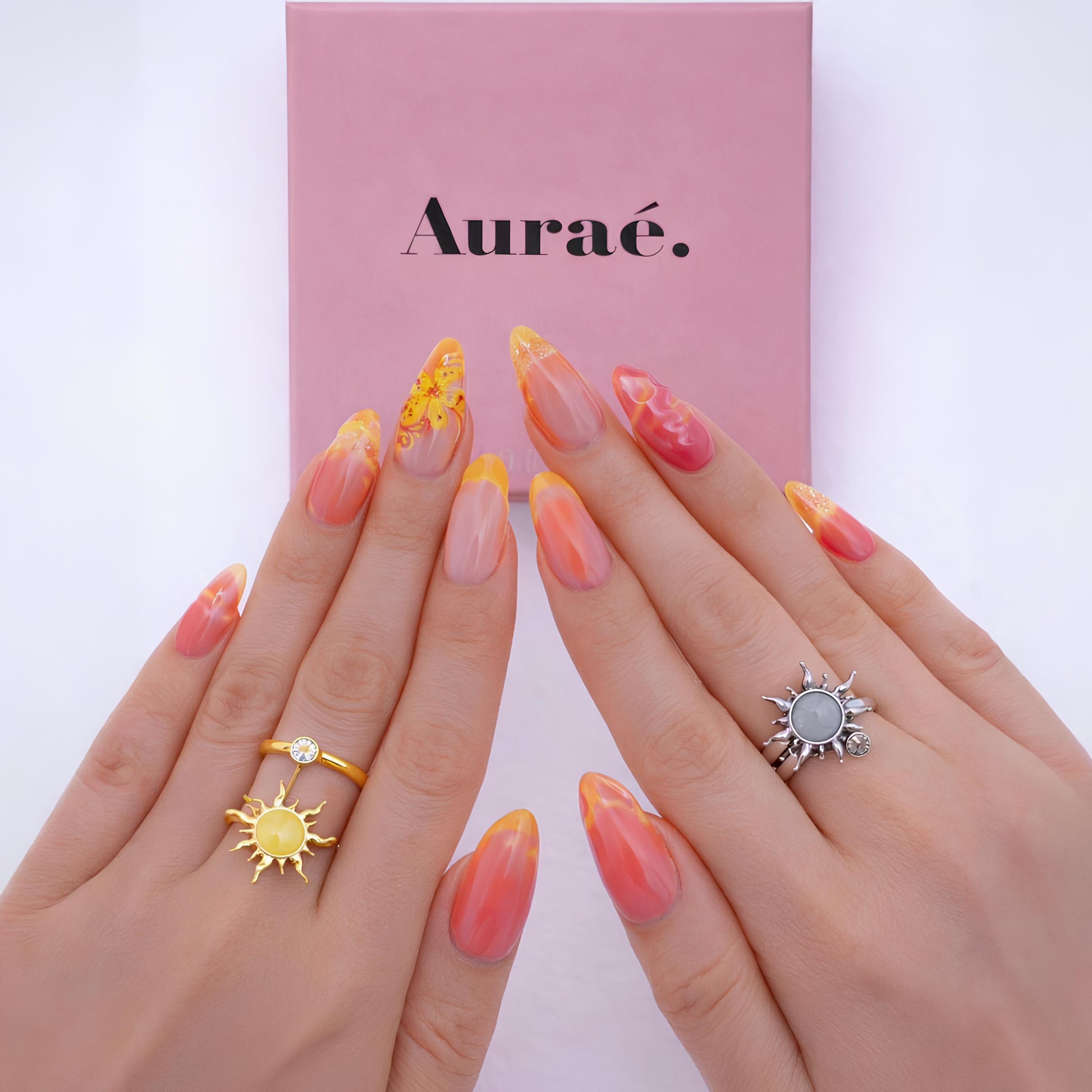 Bague anti-stress soleil