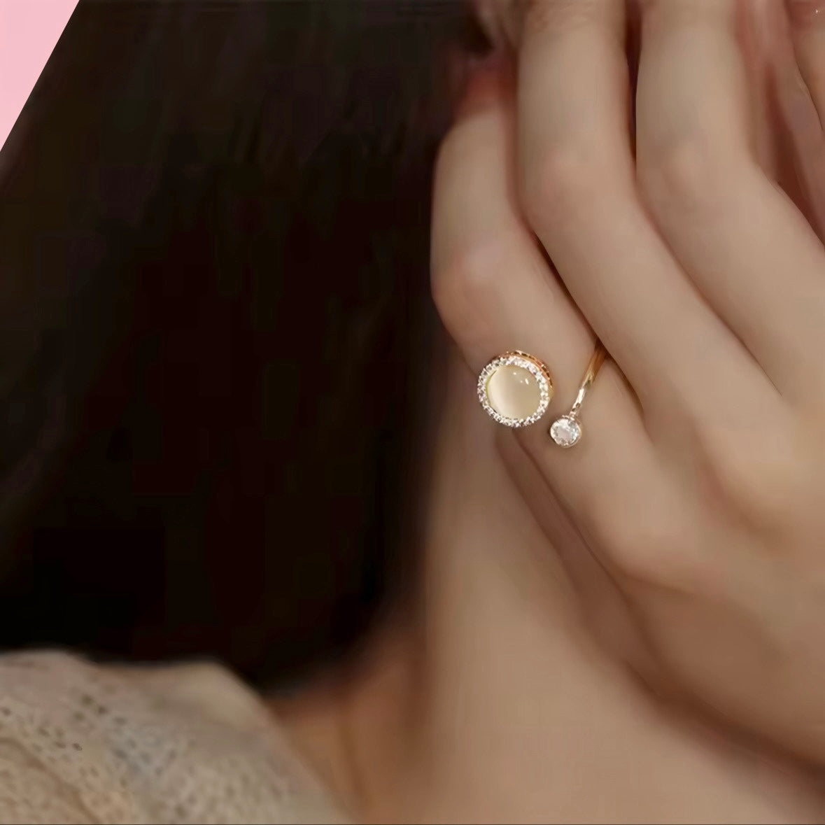 Bague d’anxiété Ajustable - Dalia